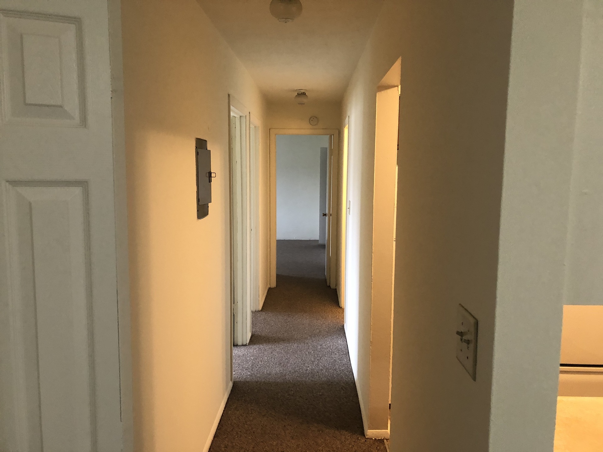 Farmington Hills Apartments living room in Elkhart Indiana