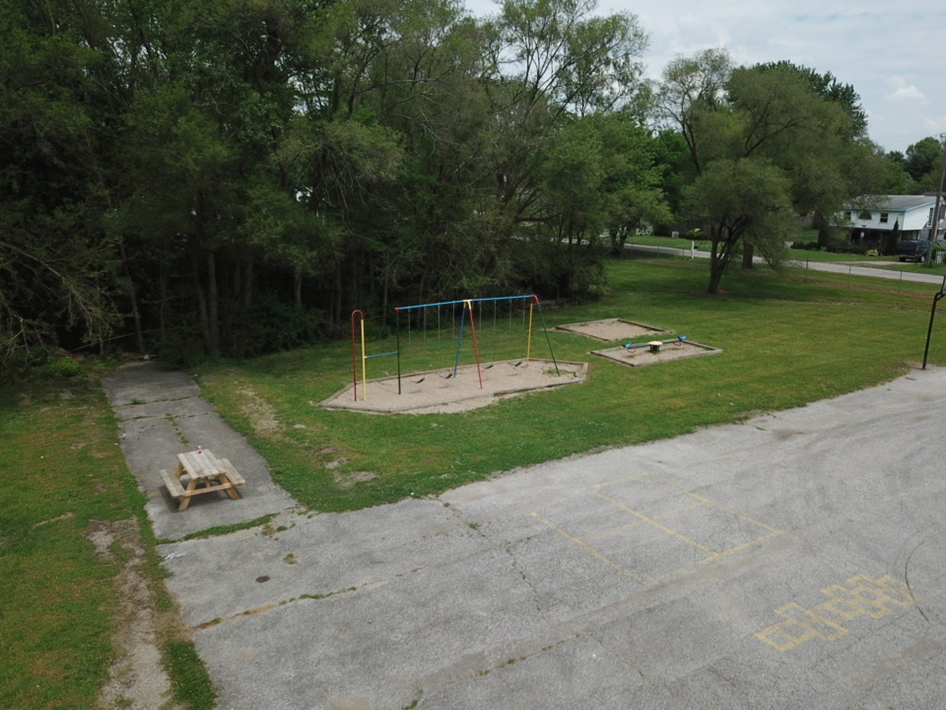 Farmington Hills Apartments playground in Elkhart Indiana